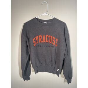 Vintage Syracuse Orange Crewneck Sweatshirt Size Small Russell Athletic NCAA VTG
